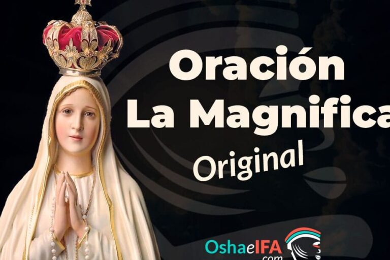 Letra Magnifica Original Oracion: La Oración del Magnificat a la Virgen ...